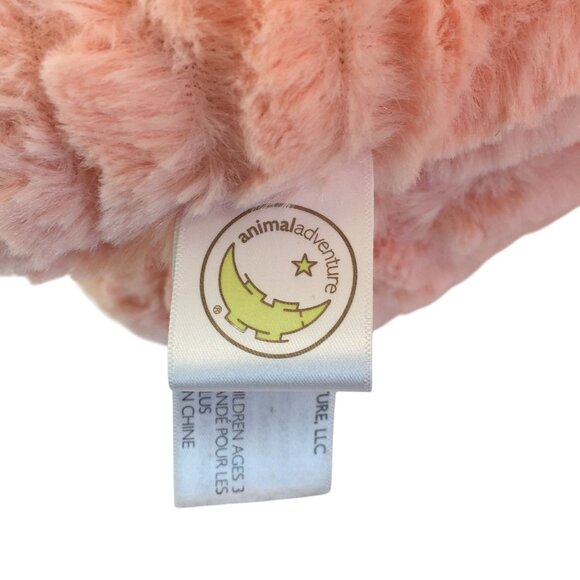 Animal Adventure Pink Teddy Bear 8" Plush Gold You Are My Sunshine Heart - Picture 7 of 9